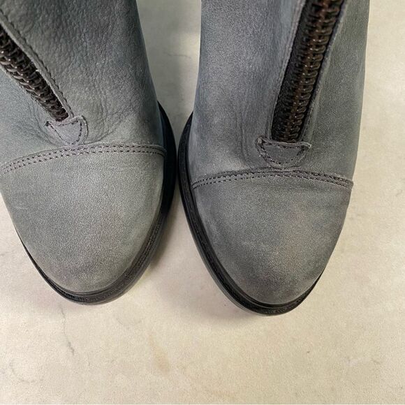 Bronx Shoes Grey Ankle Booties Women’s Size 39M/8.5 - Picture 5 of 8